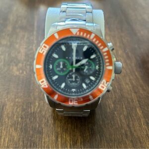 Nautis Dive Chrono 500 Chronograph Bracelet Watch NWT